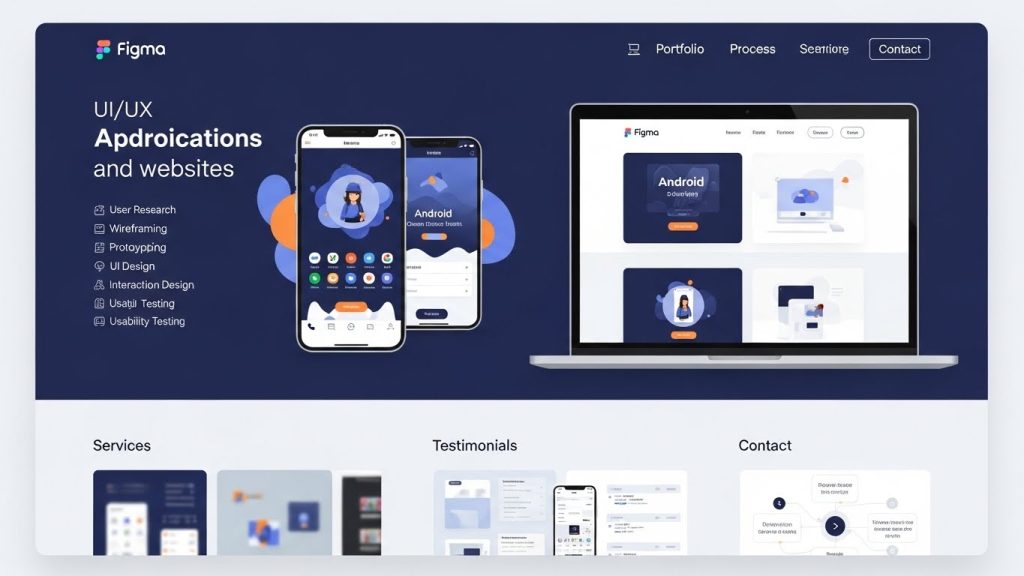 Jasa Desain UI/UX Android & Website – Full Figma